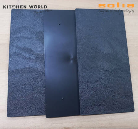 ถาดแผ่นพื้นผิวหินชนวนโพลีสไตรีน SOLIA PK1188 แพ็ค 10 ชิ้น สีดำ_5
